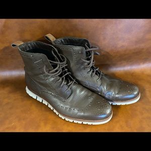 Cole Haan Zerogrand Wingtip Boots (Men’s Sz 11)